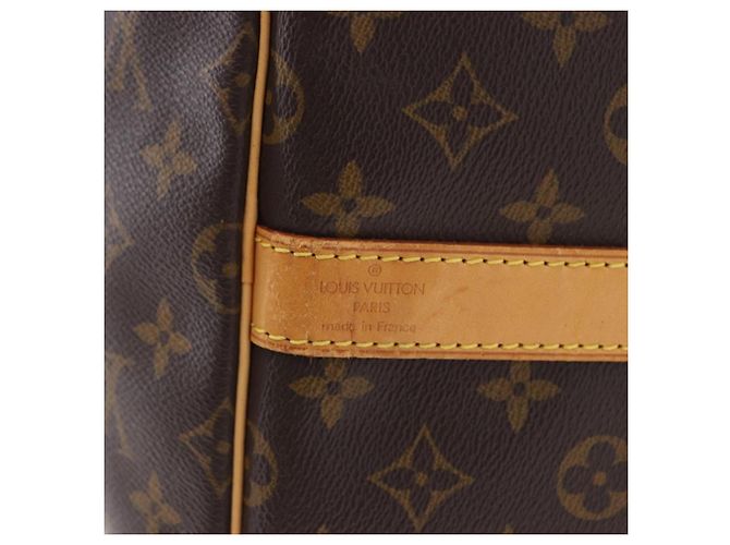 LOUIS VUITTON Monogram Keepall Bandouliere 55 Borsa Boston M41414 LV Auth ka6148 Monogramma - vista 26