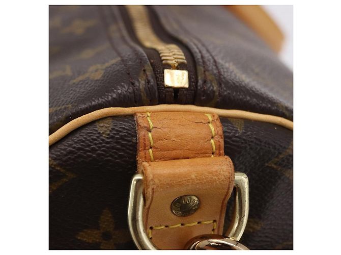 LOUIS VUITTON Monogram Keepall Bandouliere 55 Borsa Boston M41414 LV Auth ka6148 Monogramma - vista 28