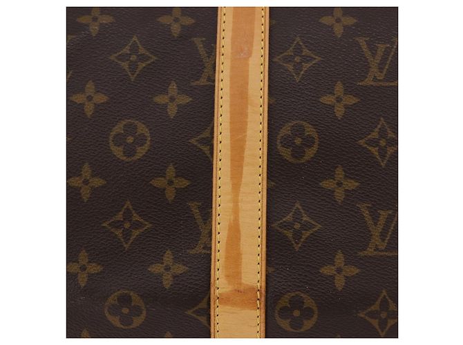 LOUIS VUITTON Monogram Keepall Bandouliere 55 Borsa Boston M41414 LV Auth ka6148 Monogramma - vista 3