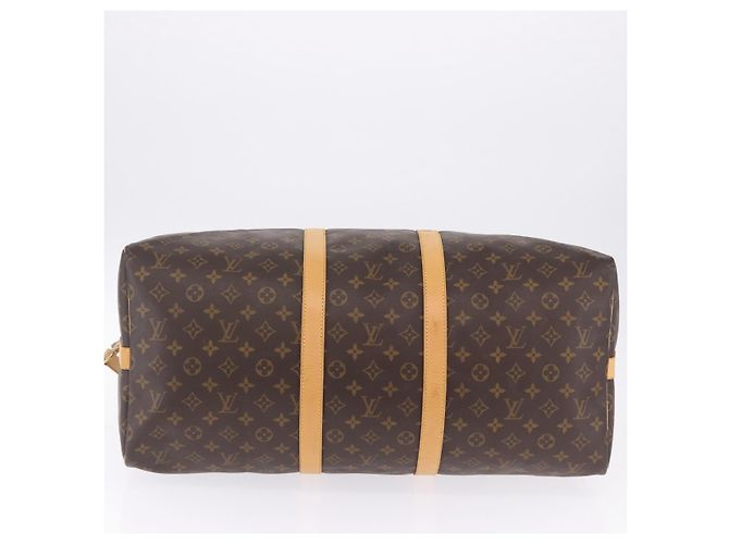 LOUIS VUITTON Monogram Keepall Bandouliere 55 Borsa Boston M41414 LV Auth ka6148 Monogramma - vista 7