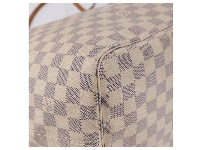 Borsa Tote LOUIS VUITTON Damier Azur Neverfull GM N41360 LV Auth 199621 - vista 16