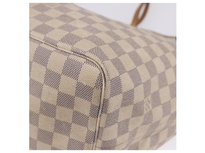 Borsa Tote LOUIS VUITTON Damier Azur Neverfull GM N41360 LV Auth 199621 - vista 17