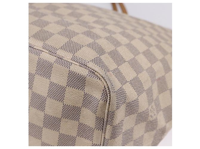 Borsa Tote LOUIS VUITTON Damier Azur Neverfull GM N41360 LV Auth 199621 - vista 19