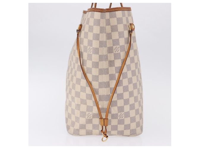 Borsa Tote LOUIS VUITTON Damier Azur Neverfull GM N41360 LV Auth 199621 - vista 5