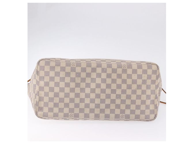 Borsa Tote LOUIS VUITTON Damier Azur Neverfull GM N41360 LV Auth 199621 - vista 6