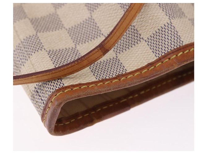 Borsa Tote LOUIS VUITTON Damier Azur Neverfull GM N41360 LV Auth 199621 - vista 8