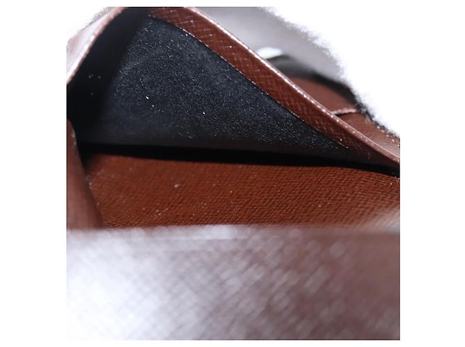 LOUIS VUITTON Damier Ebene Compact Zip Bifold Wallet N61668 LV Auth 202835 - vista 22