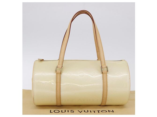 LOUIS VUITTON Monogram Vernis Bedford Hand Bag Perle M91006 LV Auth 200480V - vista 12