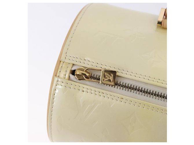 LOUIS VUITTON Monogram Vernis Bedford Hand Bag Perle M91006 LV Auth 200480V - vista 19