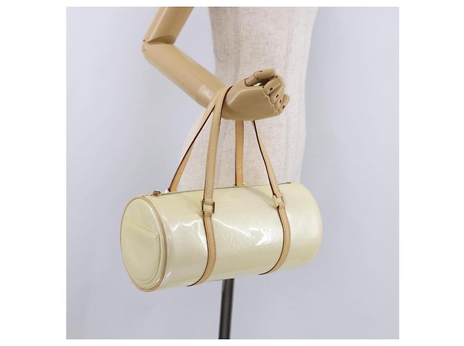 LOUIS VUITTON Monogram Vernis Bedford Hand Bag Perle M91006 LV Auth 200480V - vista 23
