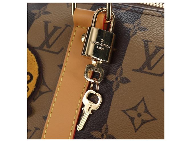 Borsa LOUIS VUITTON HUMAN MADE NIGO Keepall Bandouliere 50 M45967 LV Auth 202900SM Monogramma - vista 10