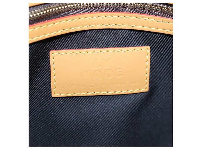Borsa LOUIS VUITTON HUMAN MADE NIGO Keepall Bandouliere 50 M45967 LV Auth 202900SM Monogramma - vista 24