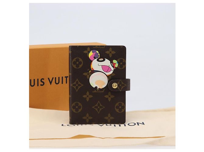 LOUIS VUITTON Monogram Panda Agenda PM Day Planner Cover R20011 LV Auth 202812V Monograma - vista 12