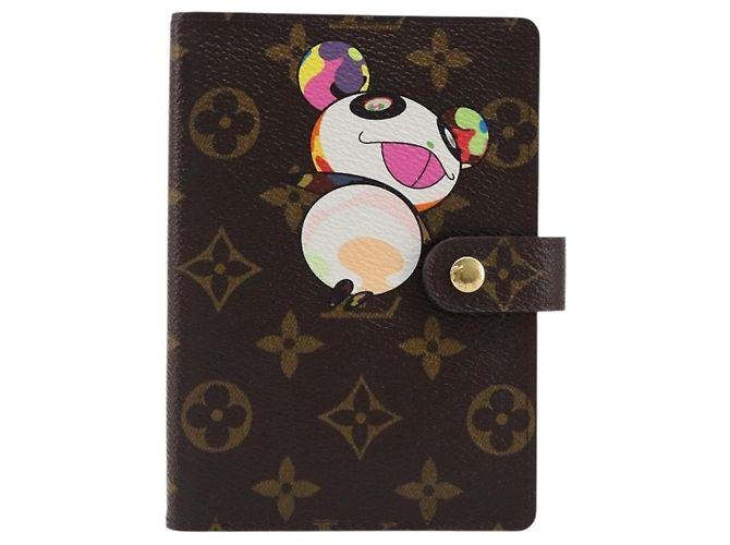 LOUIS VUITTON Monogram Panda Agenda PM Day Planner Cover R20011 LV Auth 202812V Monograma - vista 13
