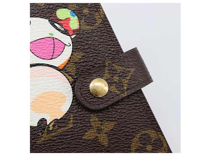 LOUIS VUITTON Monogram Panda Agenda PM Day Planner Cover R20011 LV Auth 202812V Monograma - vista 18