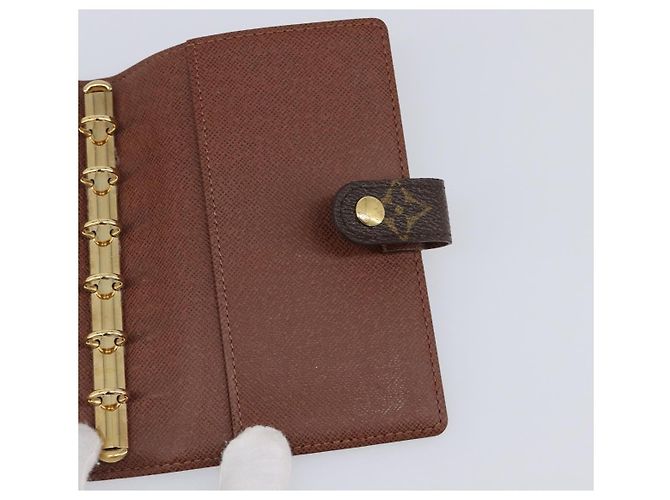 LOUIS VUITTON Monogram Panda Agenda PM Day Planner Cover R20011 LV Auth 202812V Monograma - vista 19