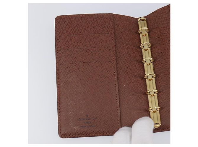 LOUIS VUITTON Monogram Panda Agenda PM Day Planner Cover R20011 LV Auth 202812V Monograma - vista 20