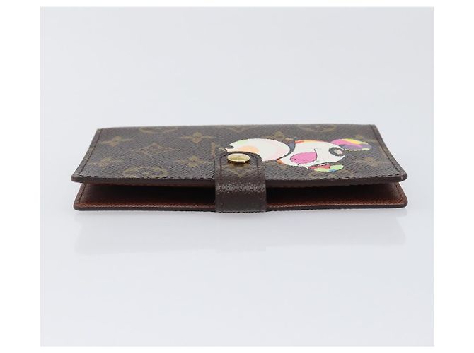 LOUIS VUITTON Monogram Panda Agenda PM Day Planner Cover R20011 LV Auth 202812V Monograma - vista 3