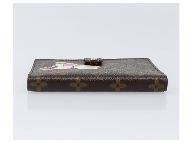 LOUIS VUITTON Monogram Panda Agenda PM Day Planner Cover R20011 LV Auth 202812V Monograma - vista 4