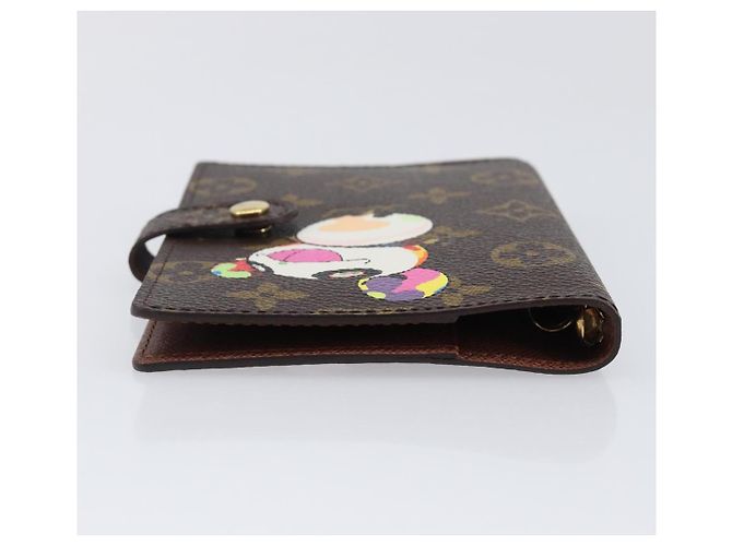 LOUIS VUITTON Monogram Panda Agenda PM Day Planner Cover R20011 LV Auth 202812V Monograma - vista 5