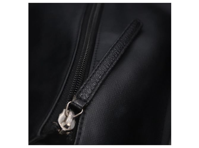 Borsa a mano CHANEL Paris Biarritz PVC Canvas Black Silver CC Auth 202681V Nero Argento - vista 16