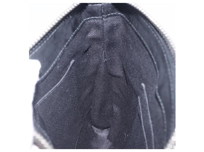 Borsa a tracolla GUCCI GG Supreme Sherry Line PVC Nero Argento 547751 Auth 203212M - vista 24
