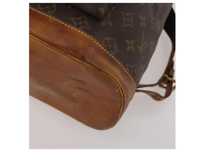 Zaino LOUIS VUITTON Monogram Montsouris GM M51135 LV Auth 198914 Monogramma - vista 16