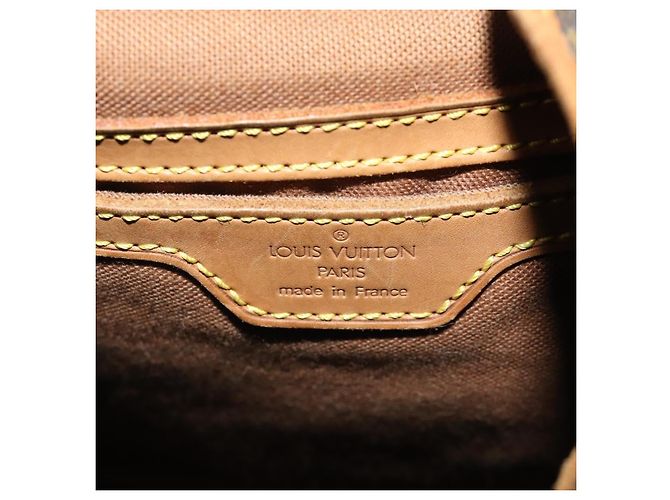 Zaino LOUIS VUITTON Monogram Montsouris GM M51135 LV Auth 198914 Monogramma - vista 24