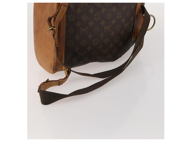 Zaino LOUIS VUITTON Monogram Montsouris GM M51135 LV Auth 198914 Monogramma - vista 8