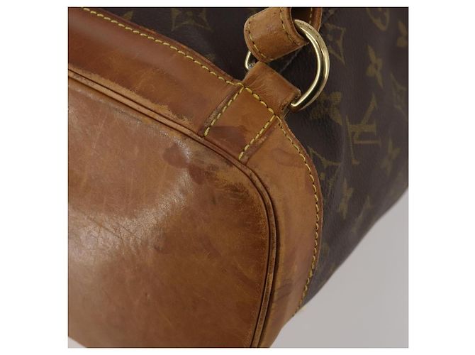 Zaino LOUIS VUITTON Monogram Montsouris GM M51135 LV Auth 198914 Monogramma - vista 9