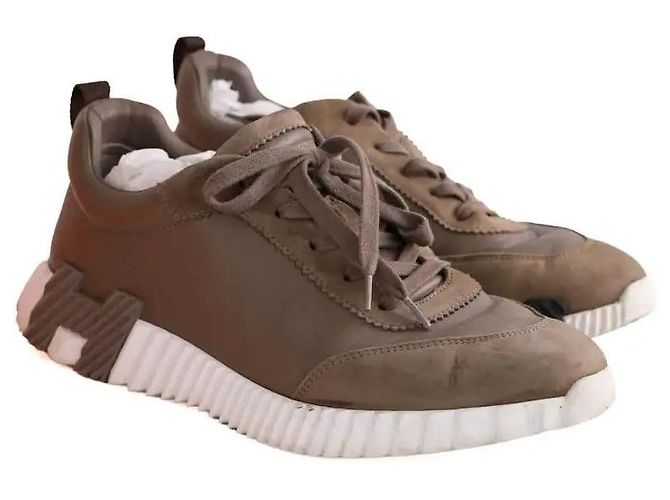 Hermès Bouncing Sneaker beige - Ansicht 3