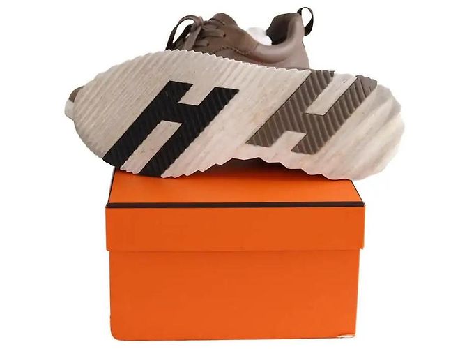 Hermès Bouncing Sneaker beige - Ansicht 6