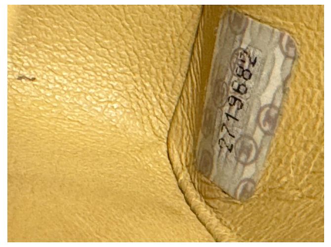 Chanel Classic Double Flap Small - Borsa a tracolla pelle d'agnello beige - vista 12