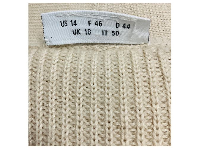 Akris Punto Beige Strickcardigan aus Kaschmir und Wolle - Ansicht 5