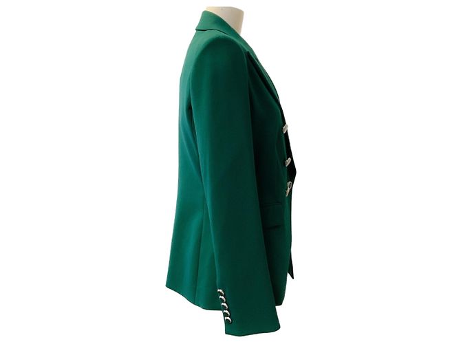 Giacca Veronica Beard Green Miller Dickey Verde - vista 2