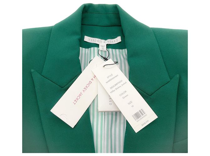 Giacca Veronica Beard Green Miller Dickey Verde - vista 4