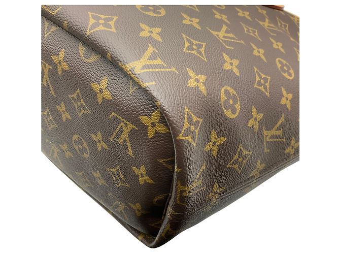 Louis Vuitton Monogram / Pink Reversible Bandouliere MM Tote Marrone - vista 6