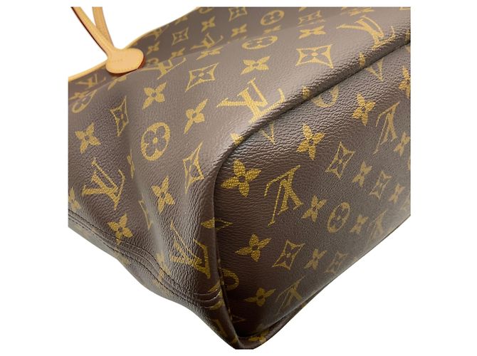 Louis Vuitton Monogram / Pink Reversible Bandouliere MM Tote Marrone - vista 7