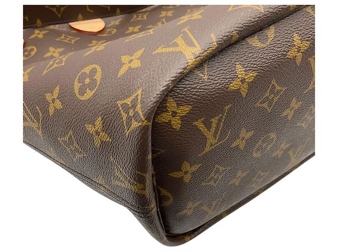 Louis Vuitton Monogram / Pink Reversible Bandouliere MM Tote Marrone - vista 9