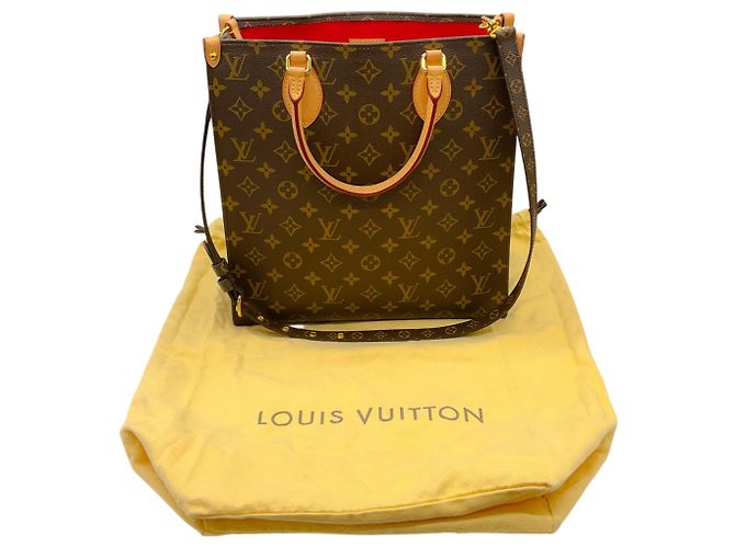 Louis Vuitton 2021 PM Sac Plat Monogram Tote Braun - Ansicht 11