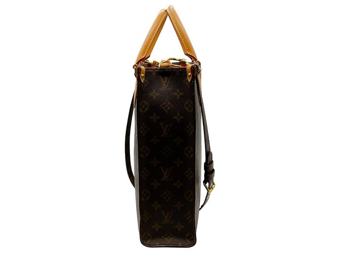 Louis Vuitton 2021 PM Sac Plat Monogram Tote Braun - Ansicht 2