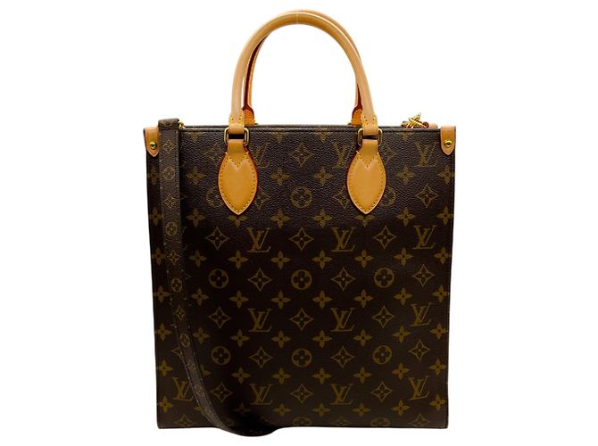 Louis Vuitton 2021 PM Sac Plat Monogram Tote Braun - Ansicht 3
