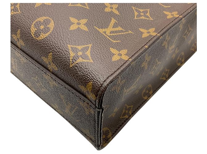 Louis Vuitton 2021 PM Sac Plat Monogram Tote Braun - Ansicht 4
