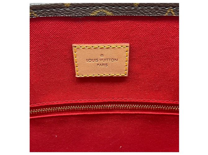Louis Vuitton 2021 PM Sac Plat Monogram Tote Braun - Ansicht 9