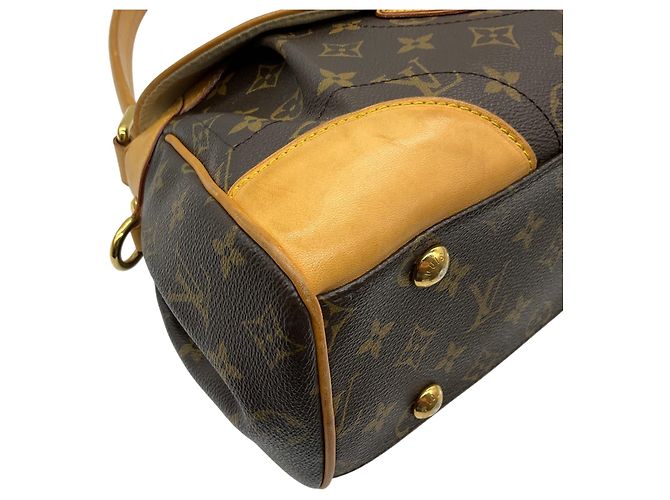 Louis Vuitton Monogram Beverly Schultertasche Braun - Ansicht 6