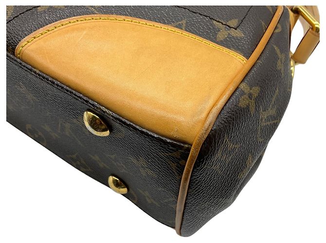 Louis Vuitton Monogram Beverly Schultertasche Braun - Ansicht 7