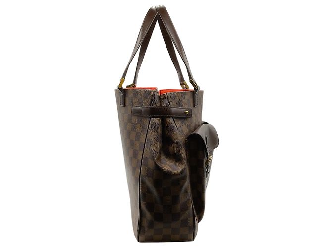 Borsa a Tracolla Louis Vuitton Damier Uzes Marrone - vista 2