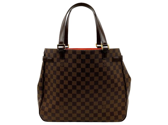 Borsa a Tracolla Louis Vuitton Damier Uzes Marrone - vista 3