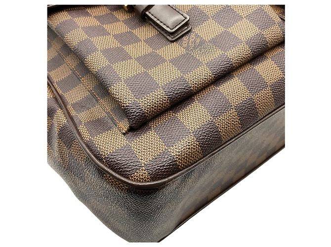 Borsa a Tracolla Louis Vuitton Damier Uzes Marrone - vista 5