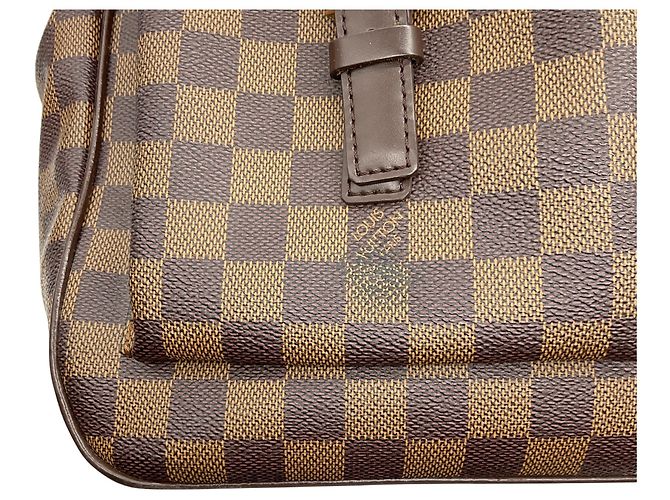 Borsa a Tracolla Louis Vuitton Damier Uzes Marrone - vista 6